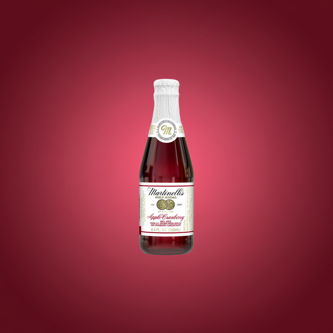 Martinelli's Sparkling Apple Cranberry Juice 8.4 fl oz
