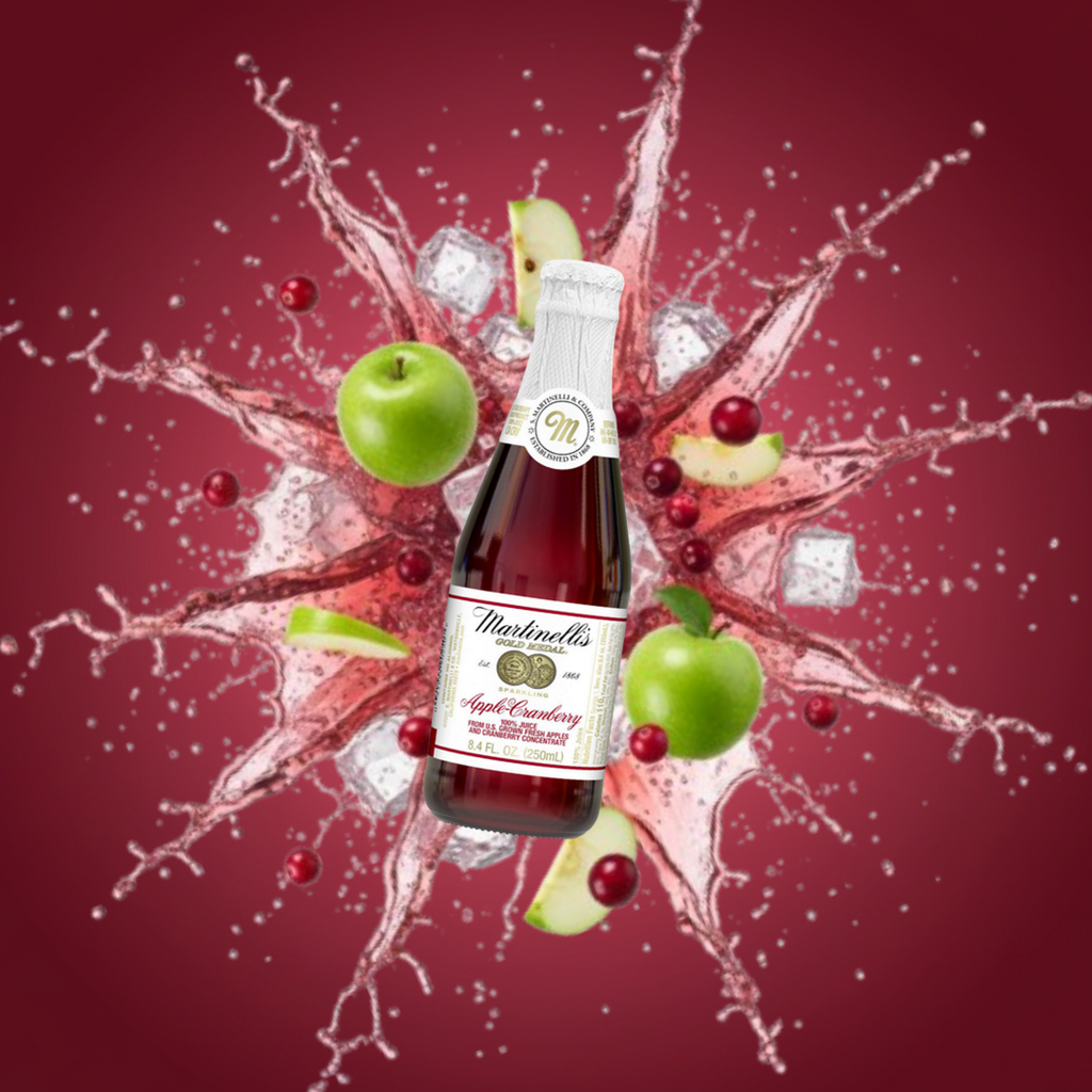 Martinelli's Sparkling Apple Cranberry Juice 8.4 fl oz