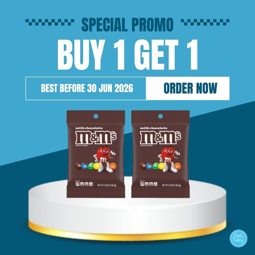M&M Milk Chocolate Ukuran 150gr / 5 oz