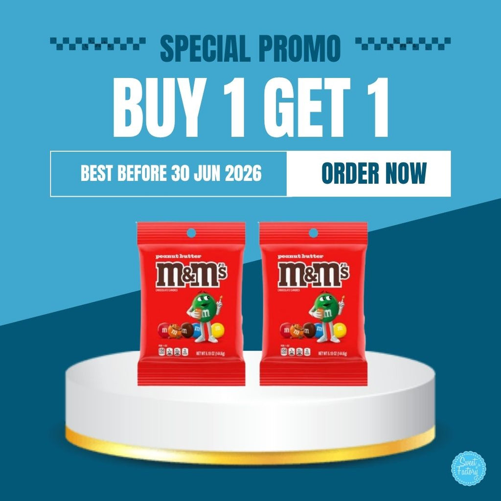 M&M Peanut Butter Ukuran 150gr / 5oz