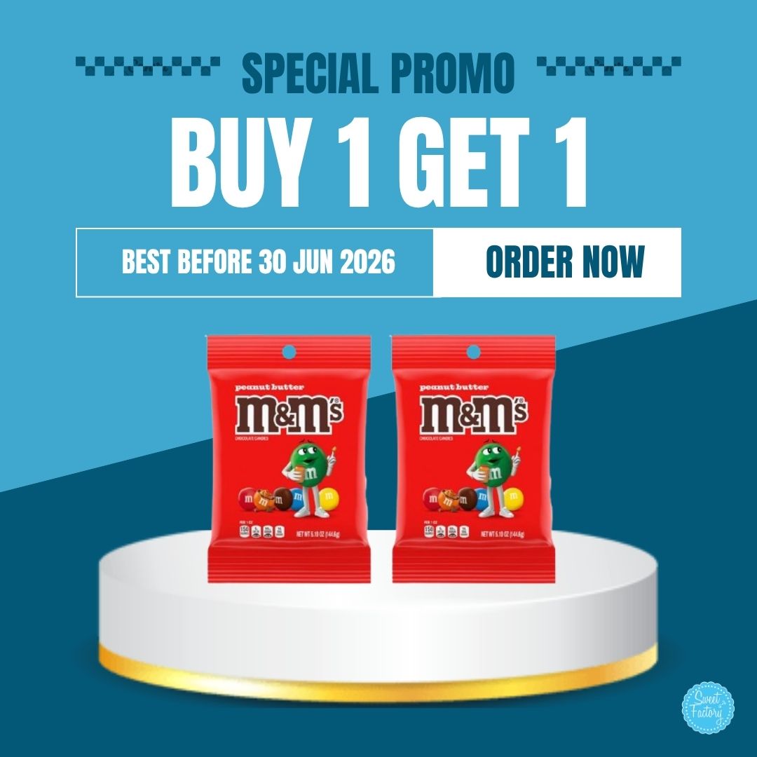 M&M Peanut Butter Ukuran 150gr / 5oz