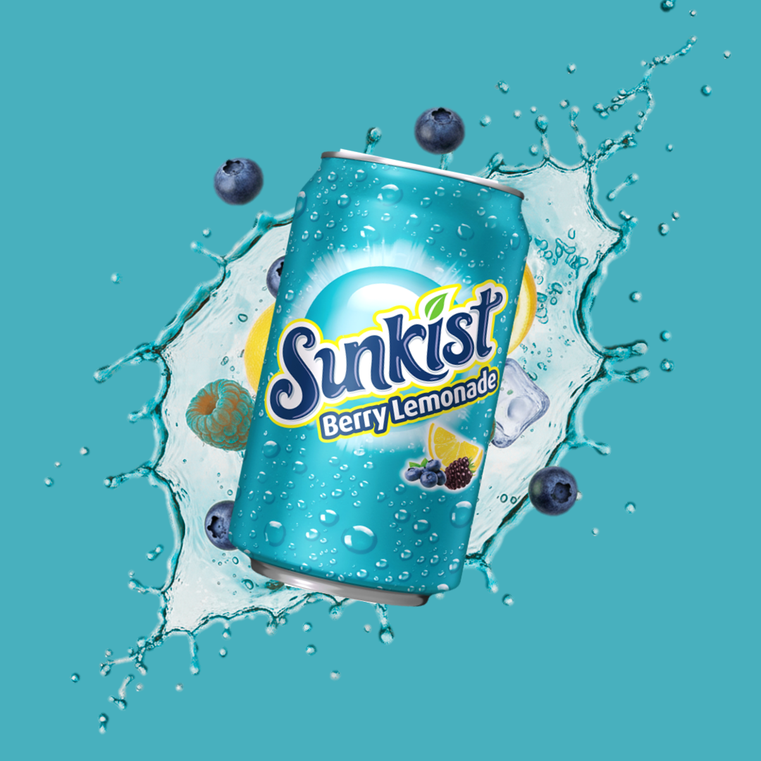 Sunkist Berry Lemonade 12 fl oz