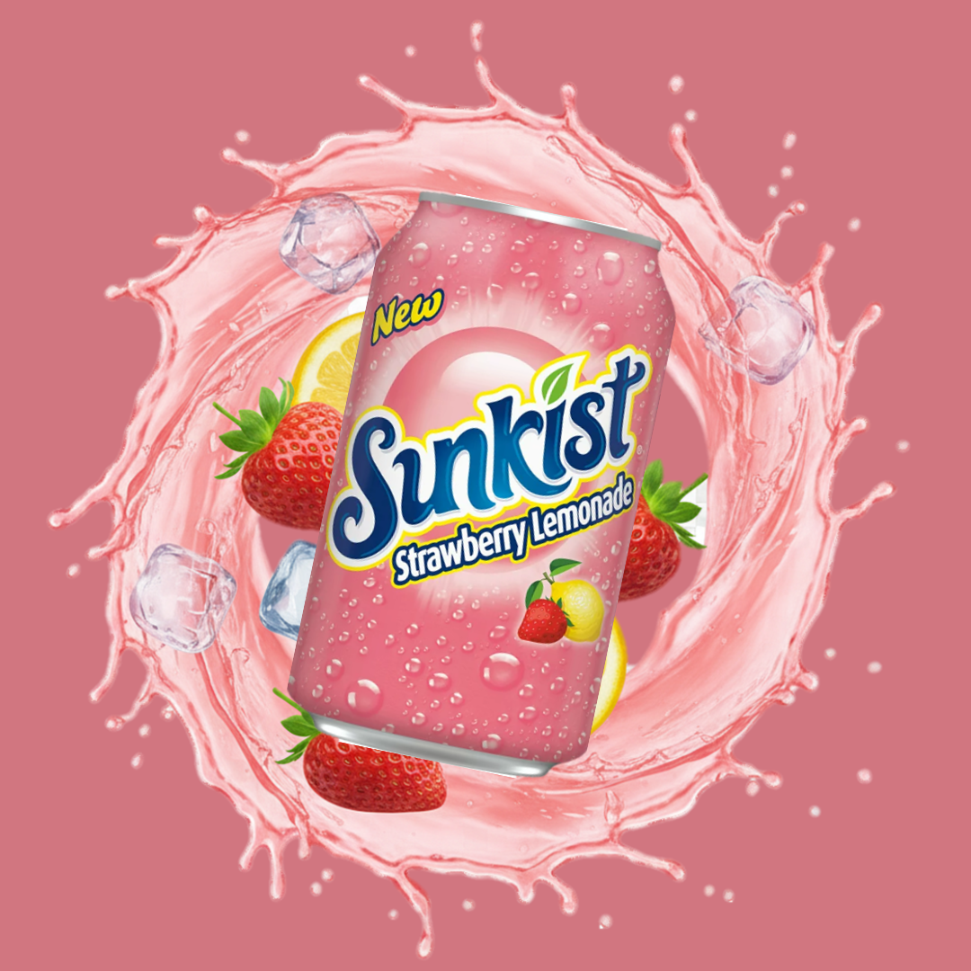 Sunkist Strawberry 12 fl oz