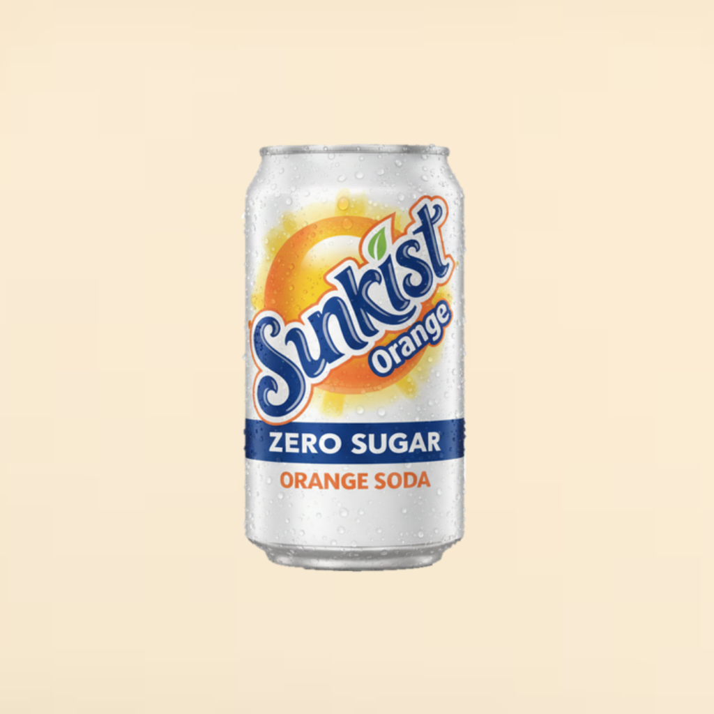 Sunkist Orange Zero Sugar 12 fl oz