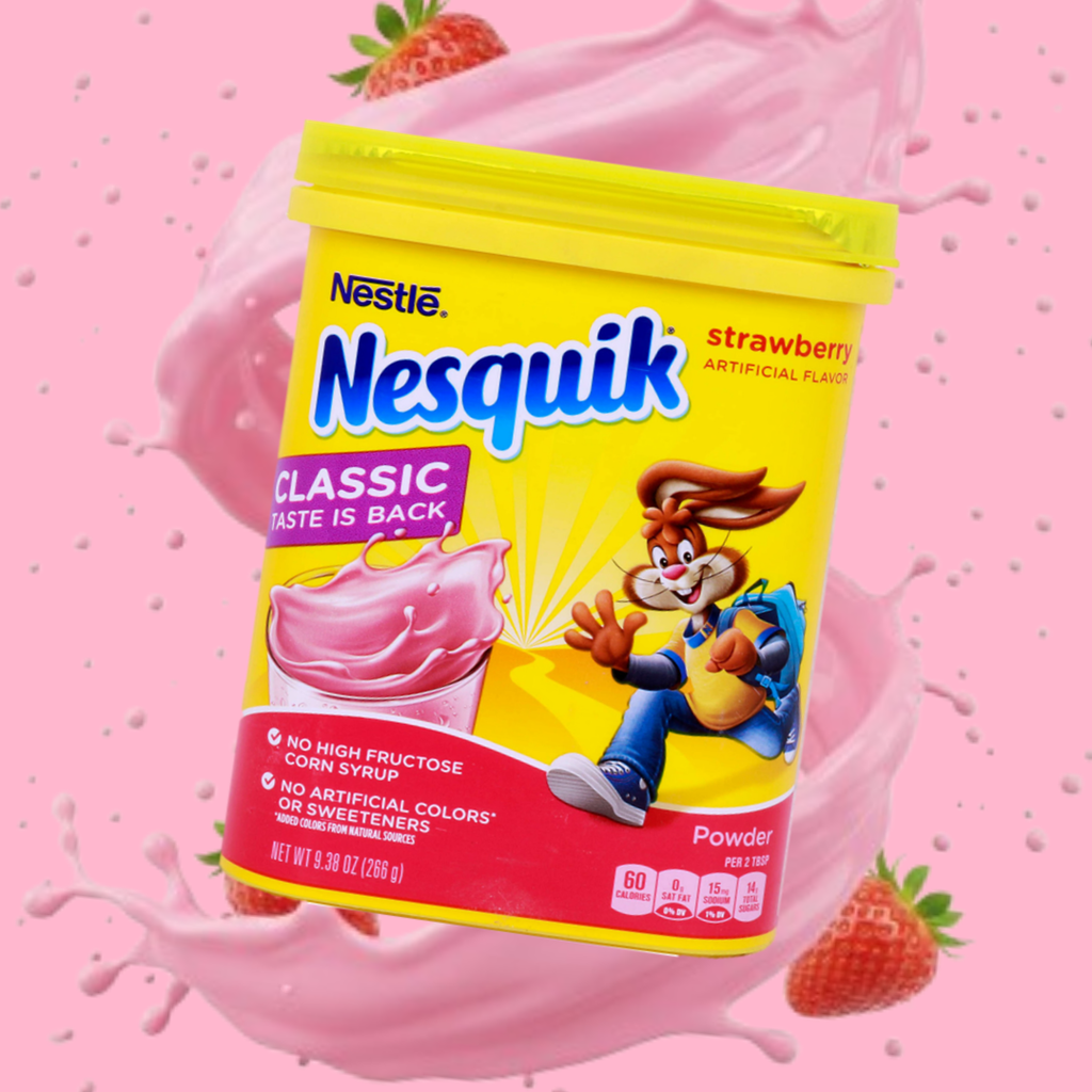 Nesquik Classic Strawberry Powder 9.38 Oz