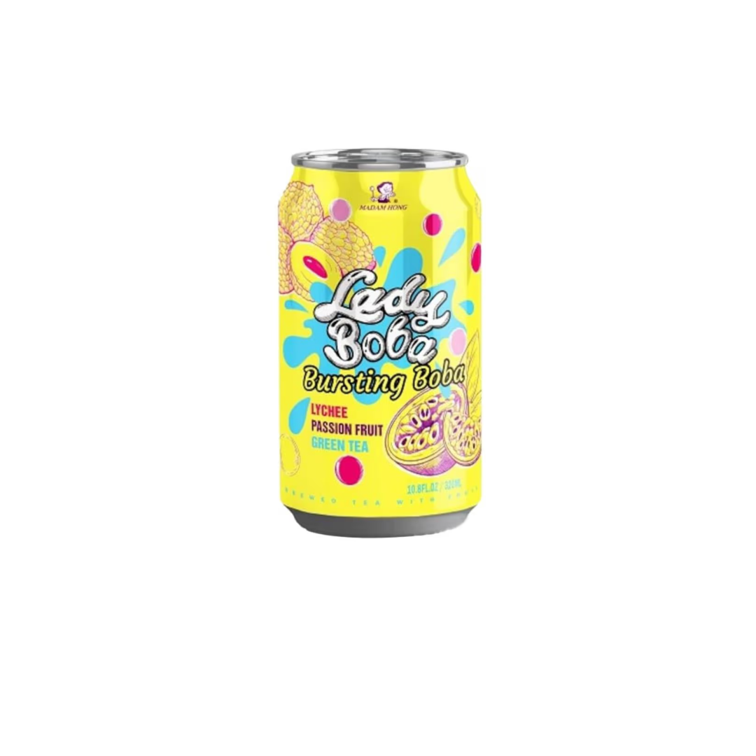 Madam Hong Lady Bobba Lychee Bubble Tea 315ml