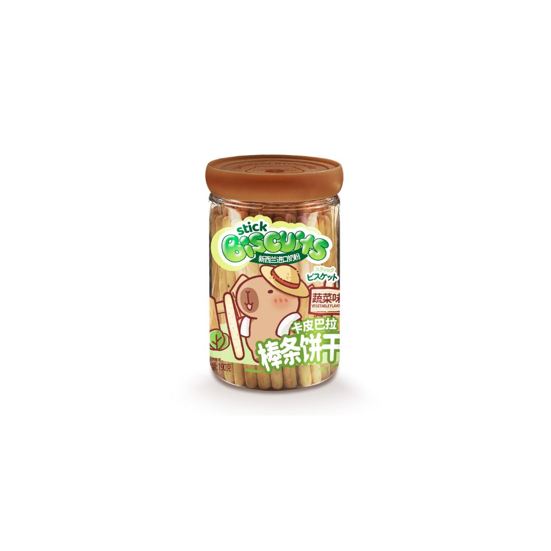 Sakuragi Ryouhinn Capybara Stick Biscuits Vegetable Flavor 190g