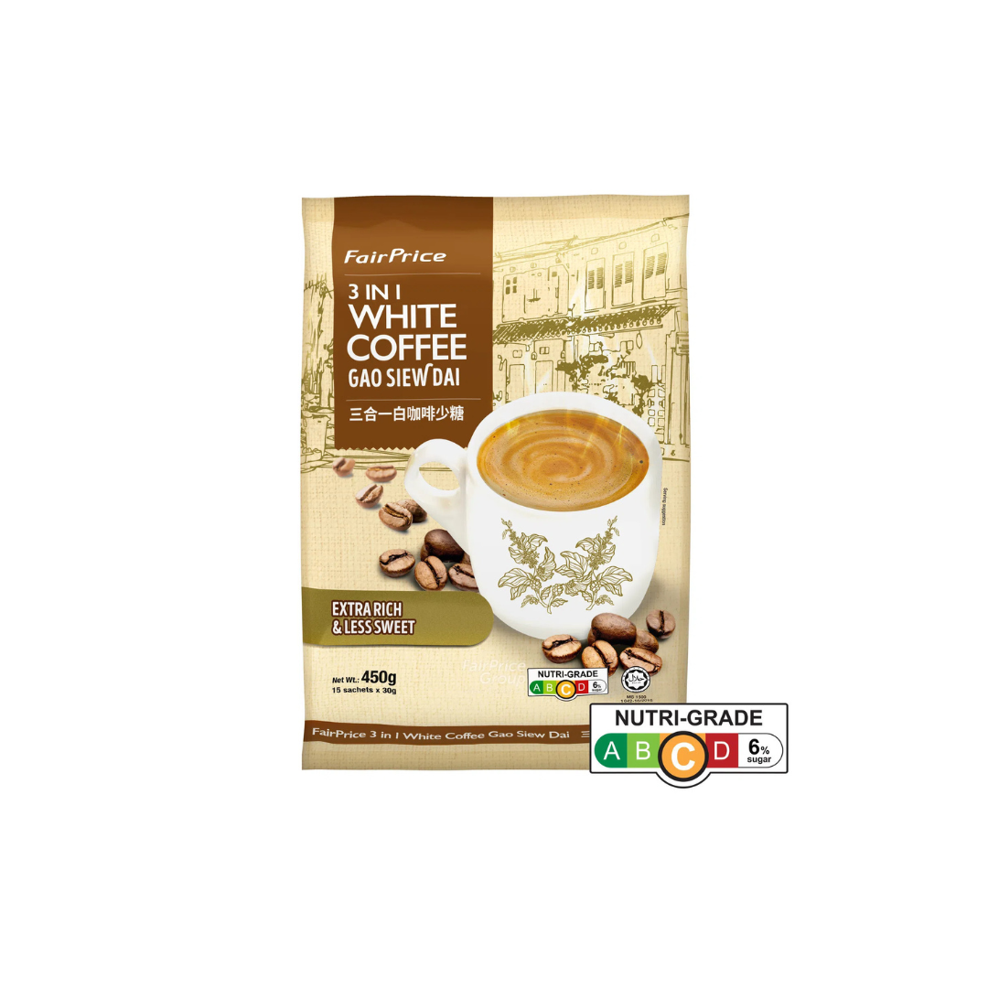 Fairprice 3 in 1 White Coffe Gao Siew Dai 450gr