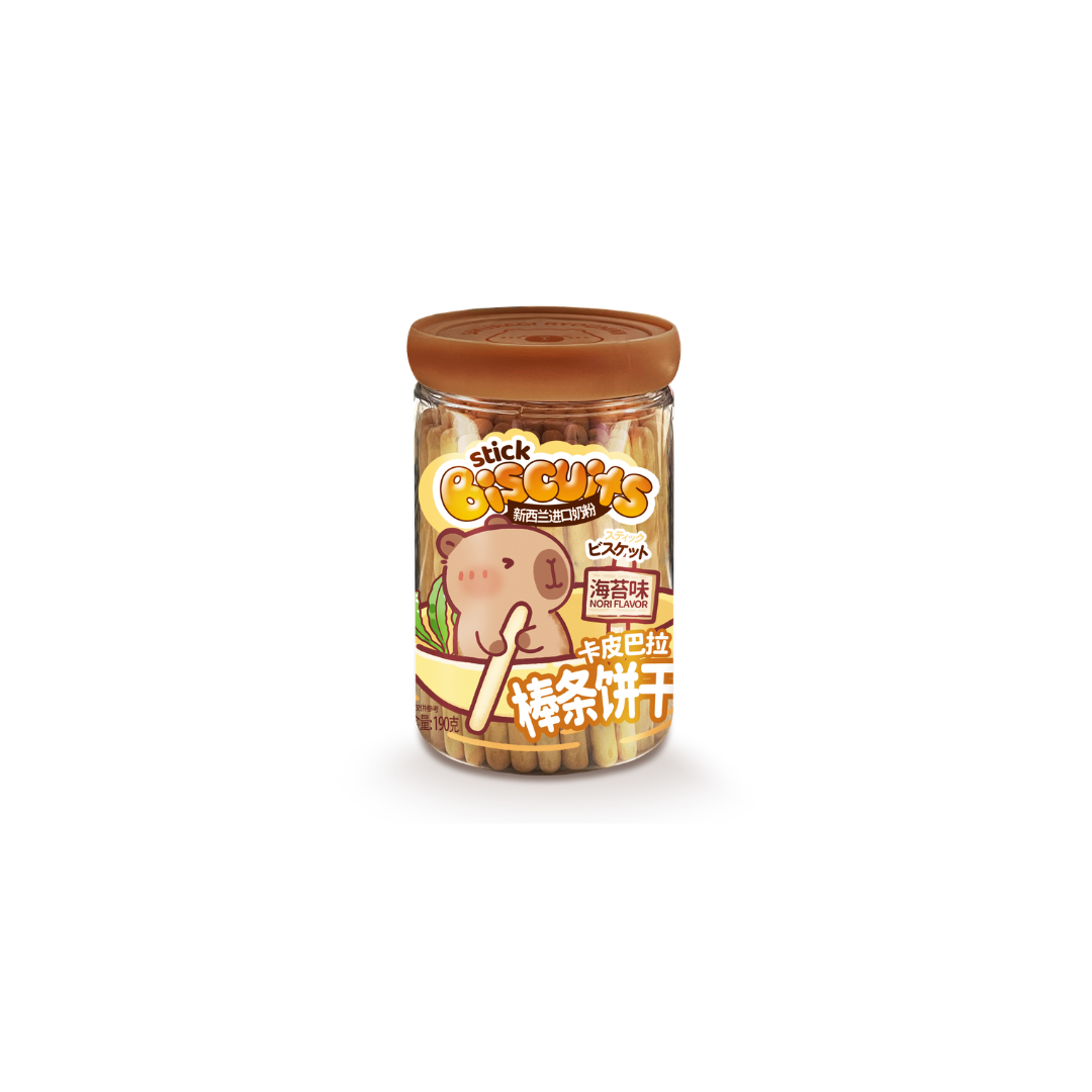 Sakuragi Ryouhinn Capybara Stick Biscuits Nori Flavor 190g