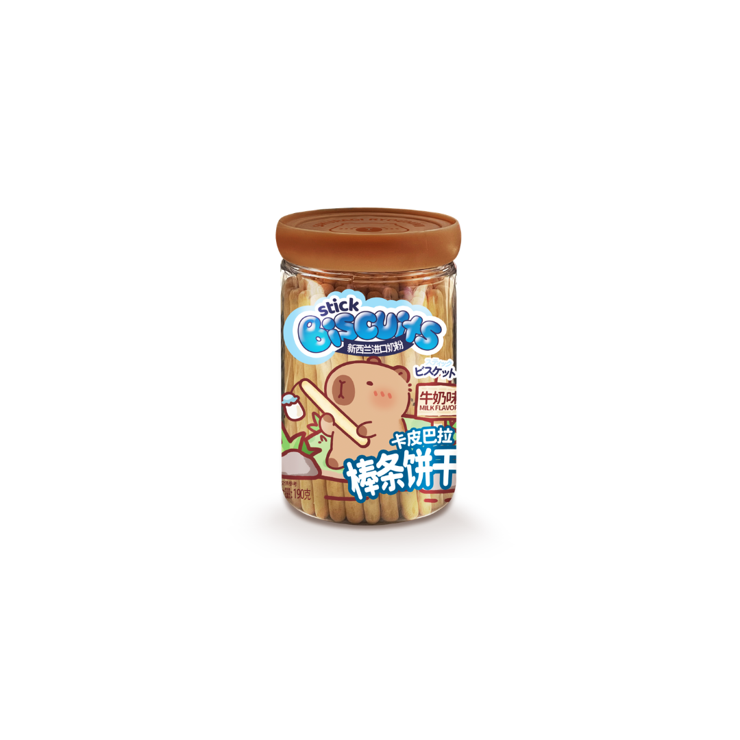 Sakuragi Ryouhinn Capybara Stick Biscuits Milk Flavor 190g