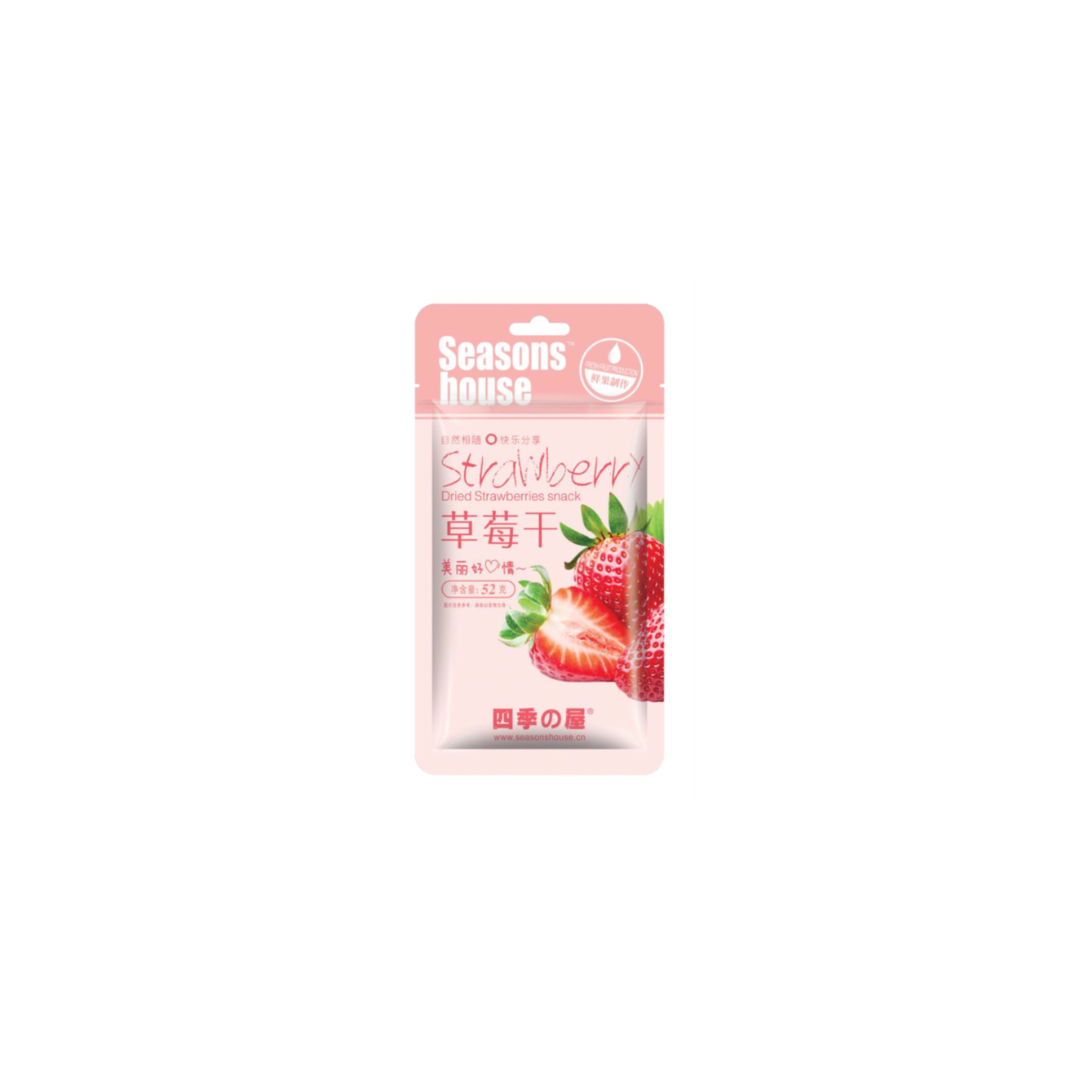 Seasonshouse Dried Strawberries Snack 52g