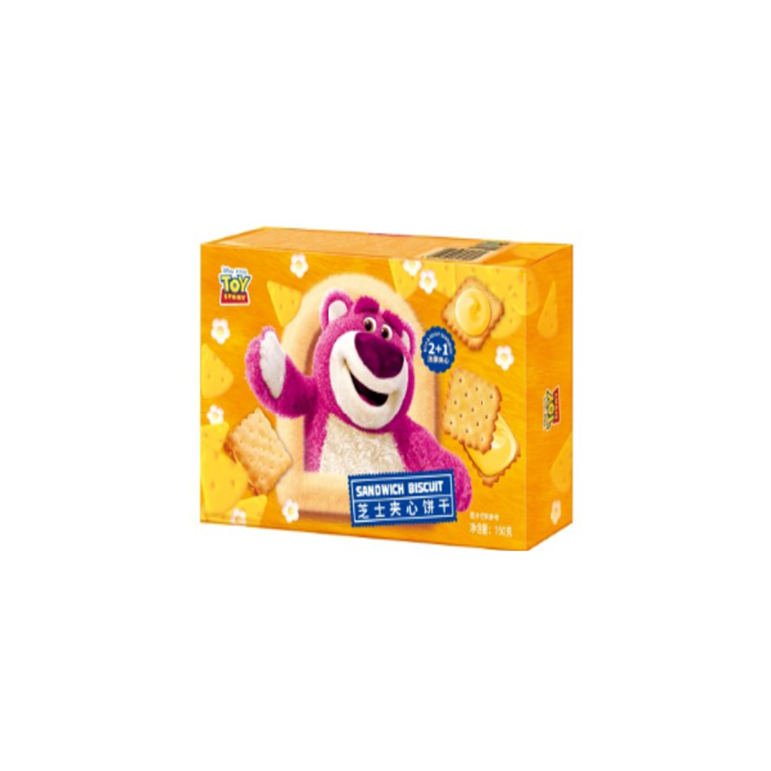 Disney Lotso Cheese Sandwich Biscuit 150g