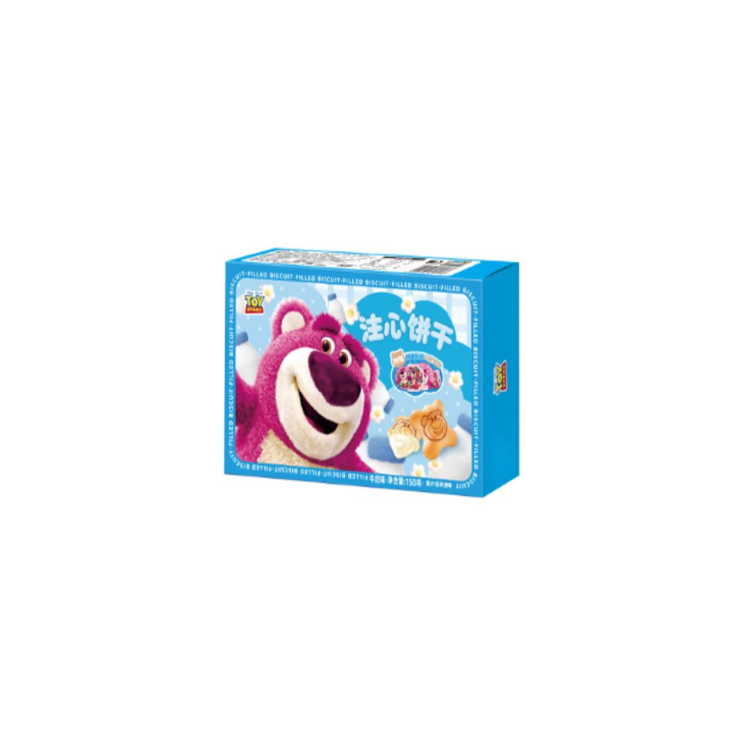 Disney Lotso Cream Filled Biscuit Milk 50g