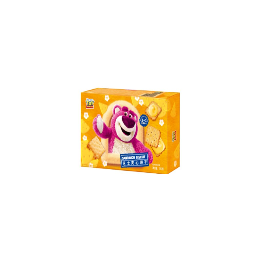 Disney Lotso Cheese Sandwich Biscuit 50g