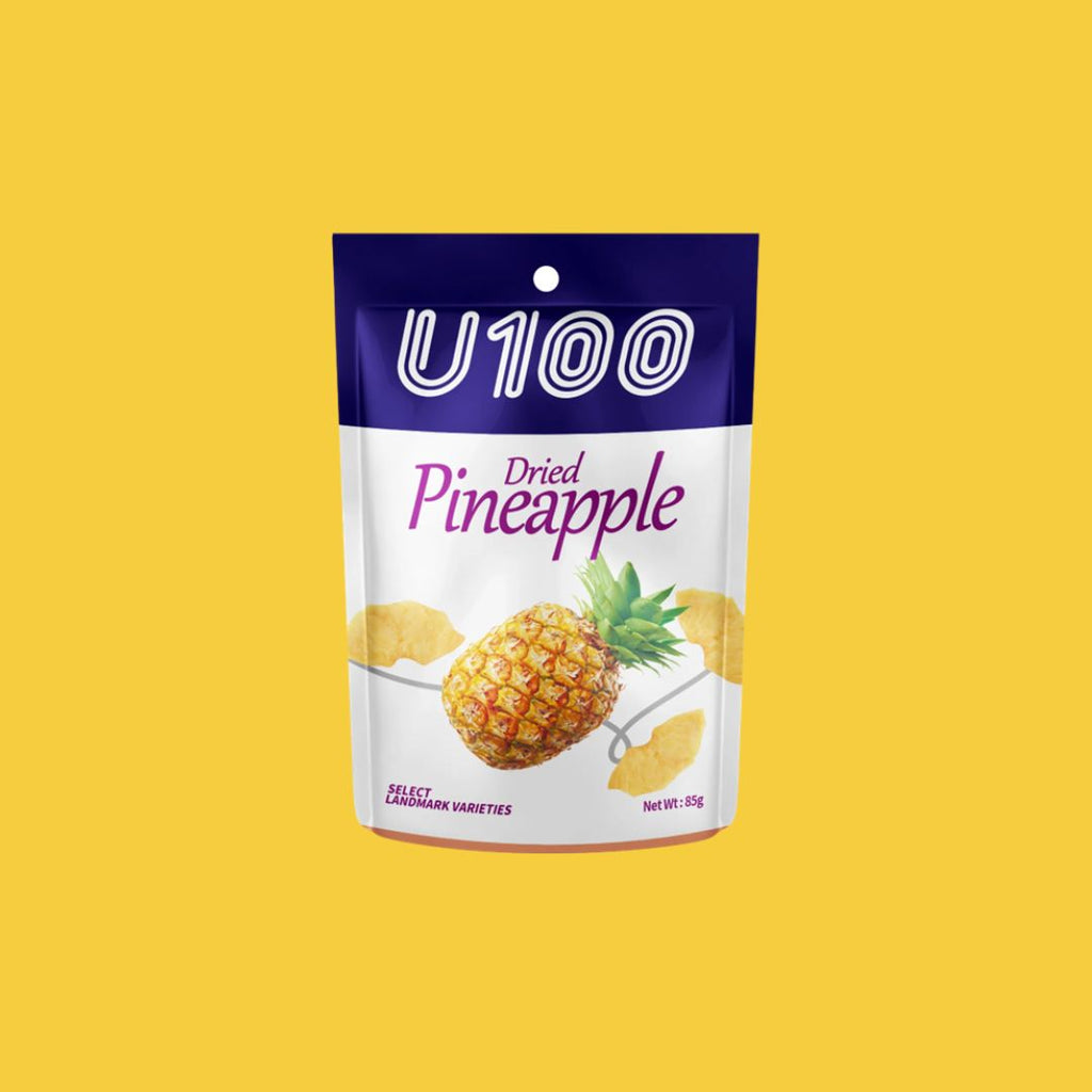 U100 Dried Pineapple 85gr