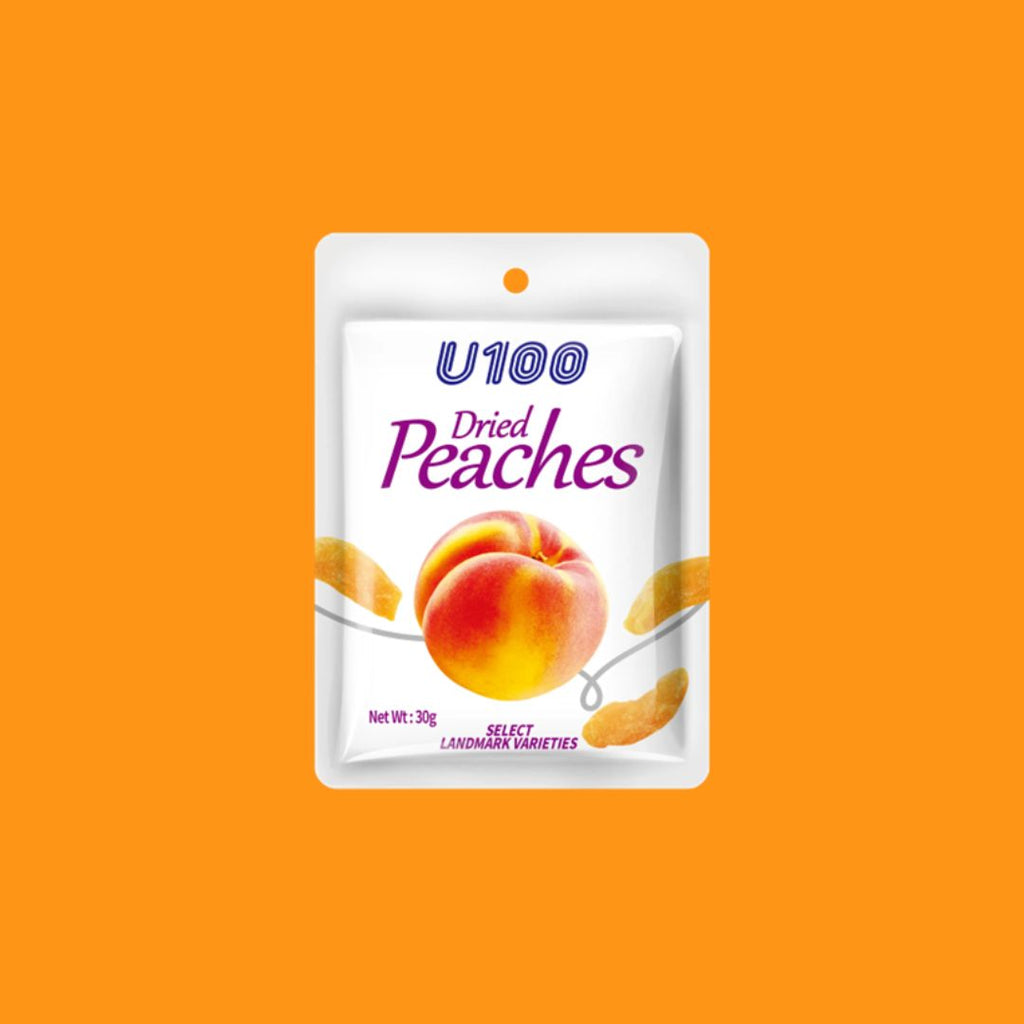 U100 Dried Peaches 30gr