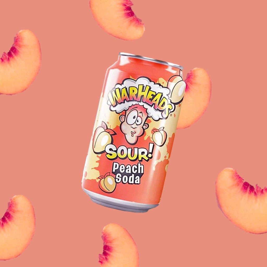 Warheads Soda Peach 12 fl oz