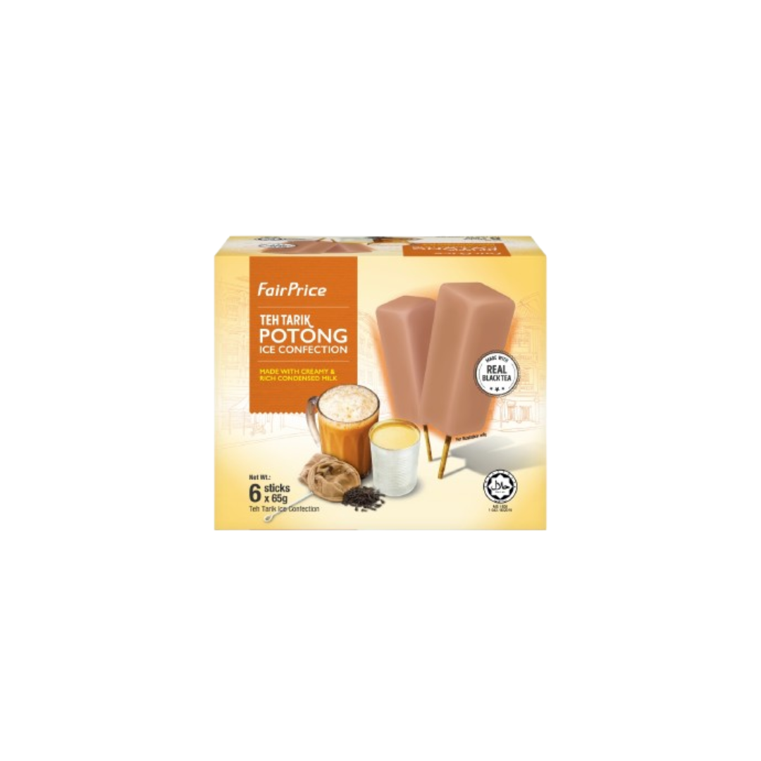 FairPrice Ice Potong Teh Tarik 360gr Isi 6pcs