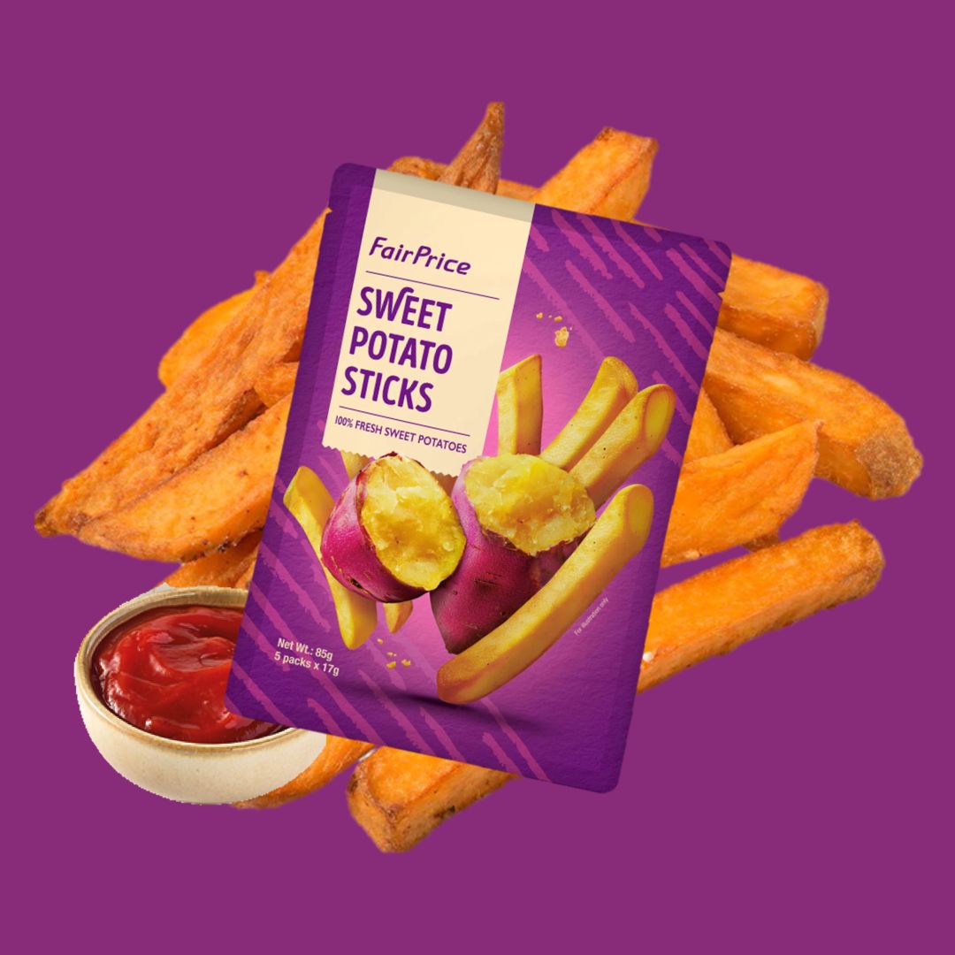 FairPrice Sweet Potato Sticks 85gr