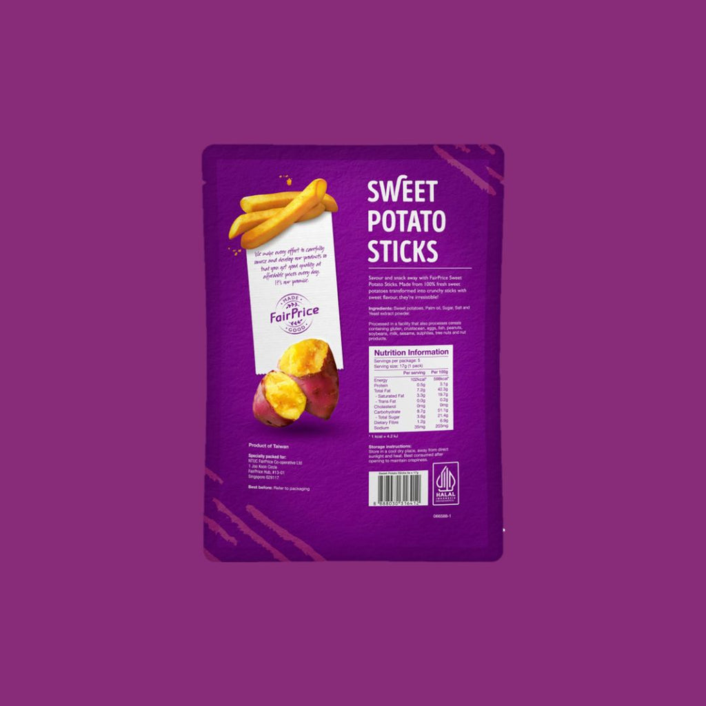 FairPrice Sweet Potato Sticks 85gr