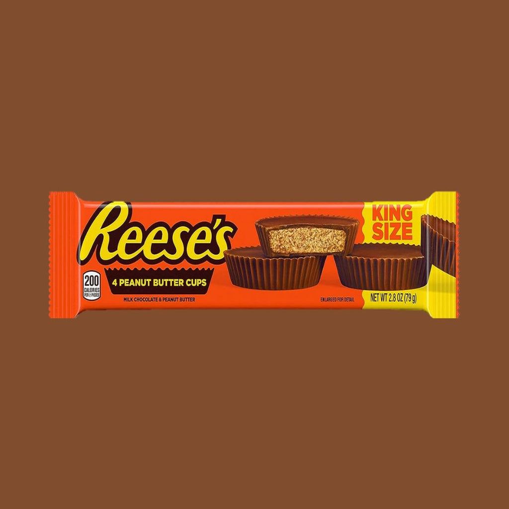 Reeses 4 Peanut Butter Cup King Size 2.8-Oz