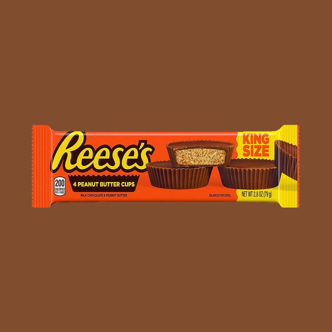 Reeses 4 Peanut Butter Cup King Size 2.8-Oz