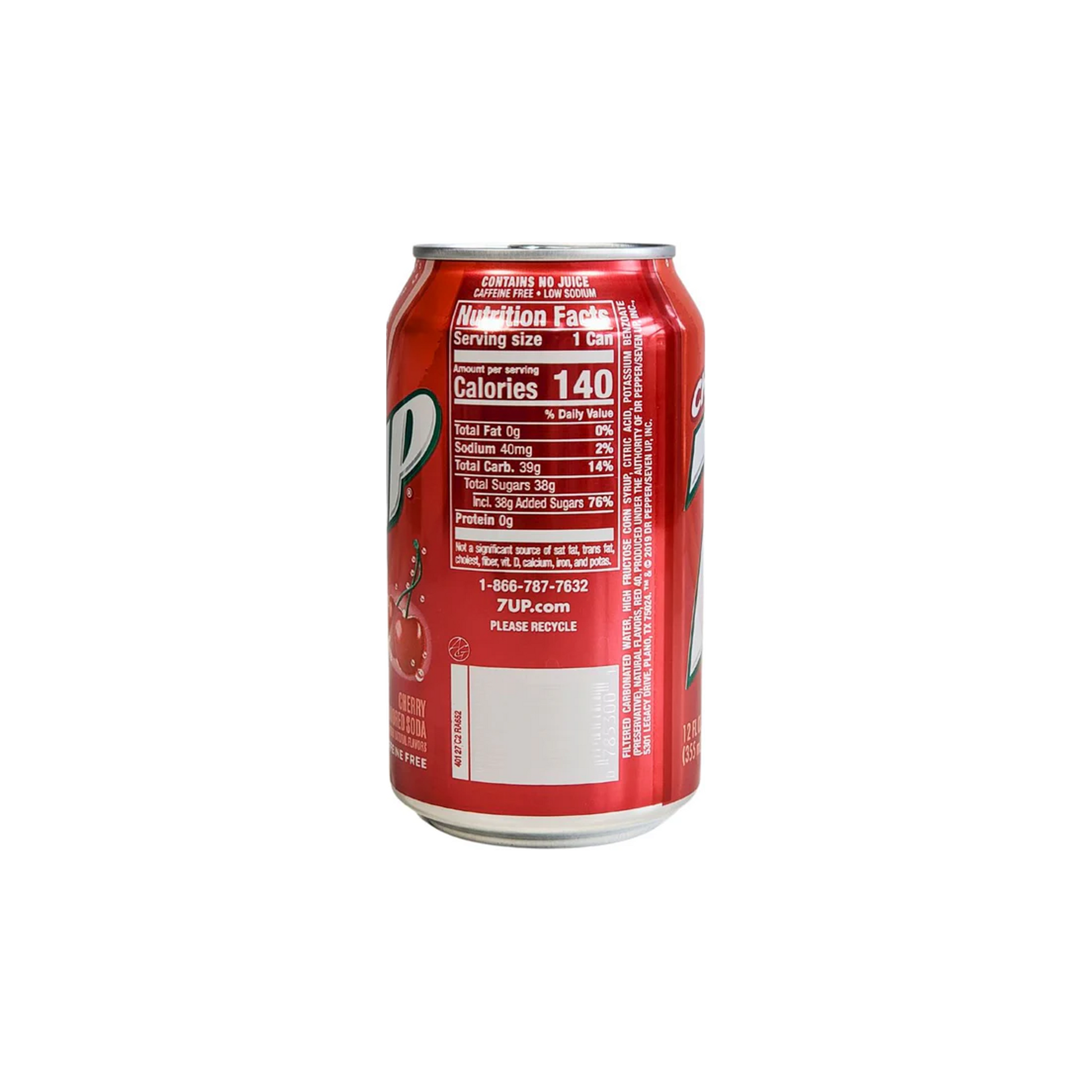 7 Up Cherry 12 fl oz