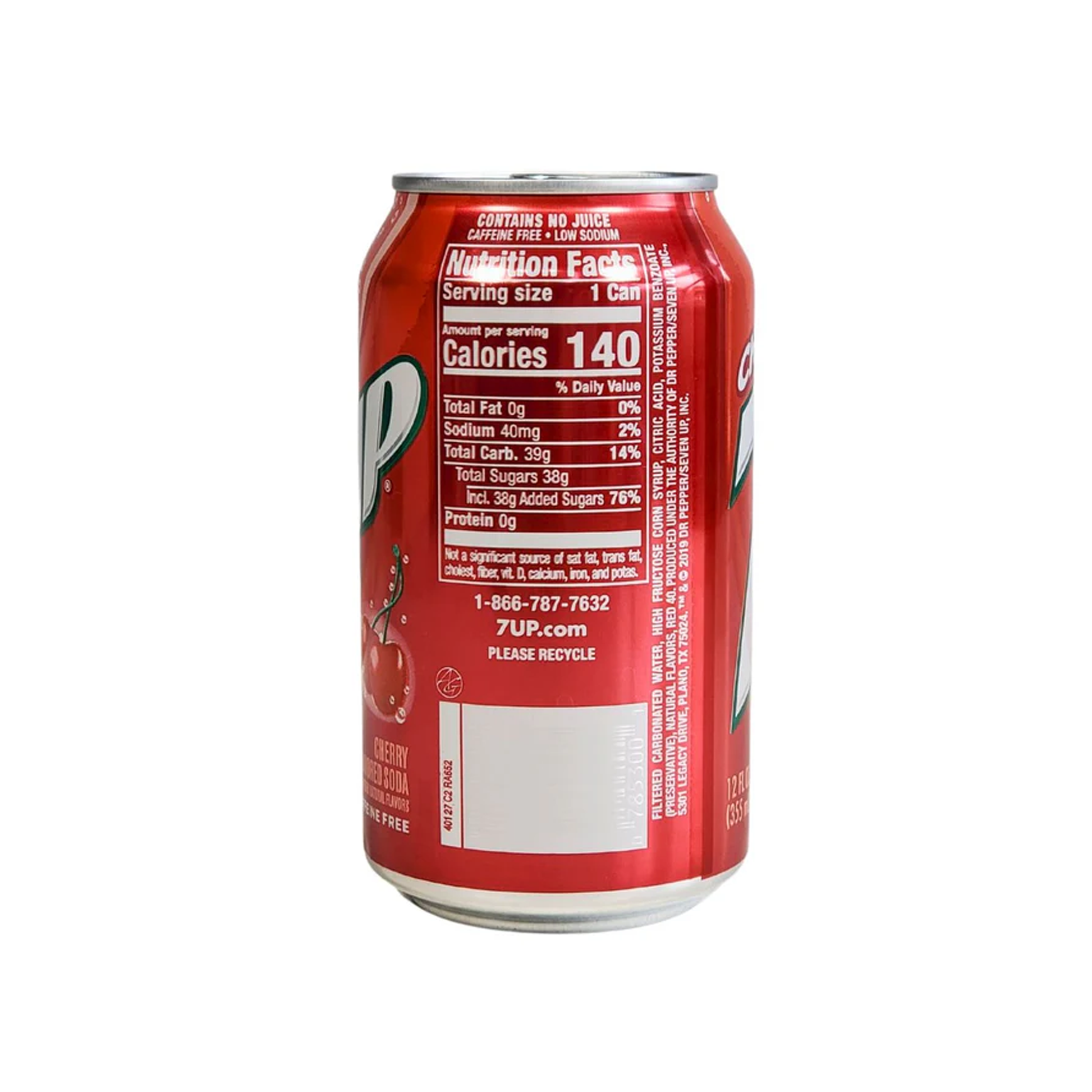 7 Up Cherry 12 fl oz