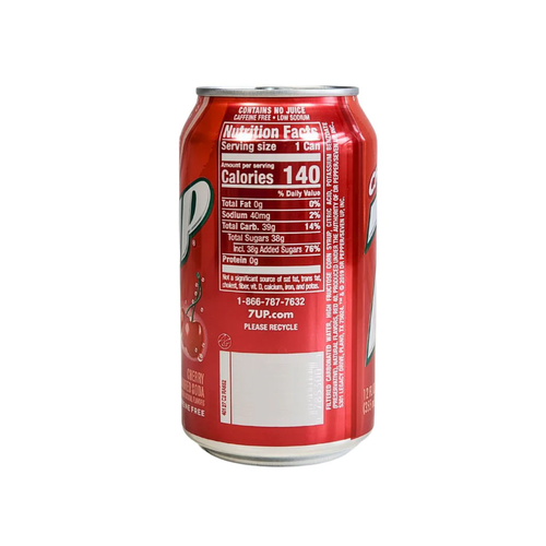 7 Up Cherry 12 fl oz