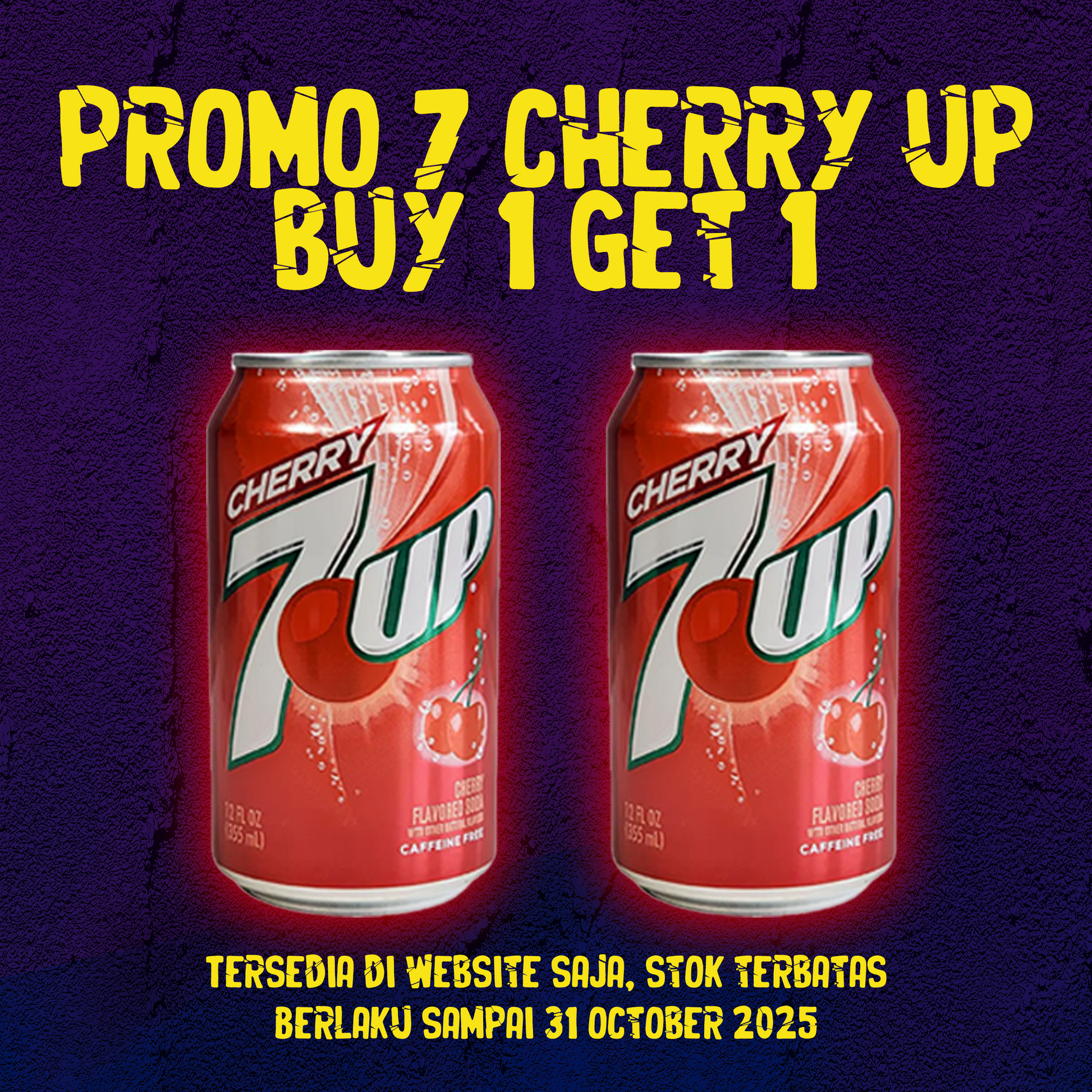 7 Up Cherry 12 fl oz