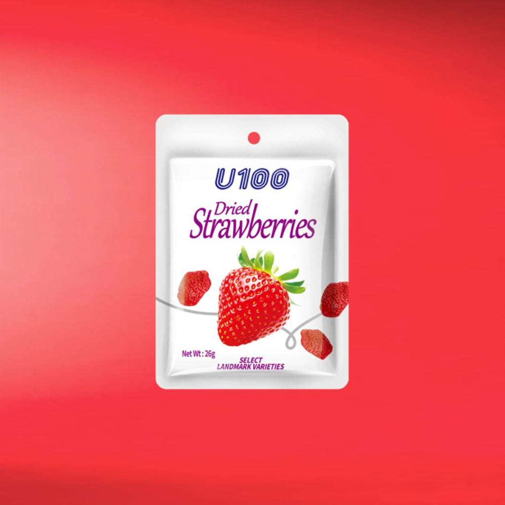 U100 Dried Strawberry 26gr