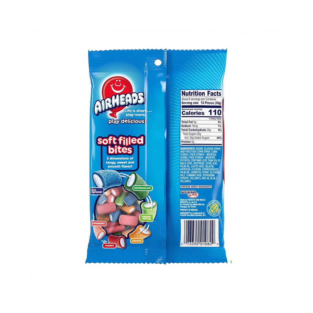 Airheads Soft Filled Bites 6 oz