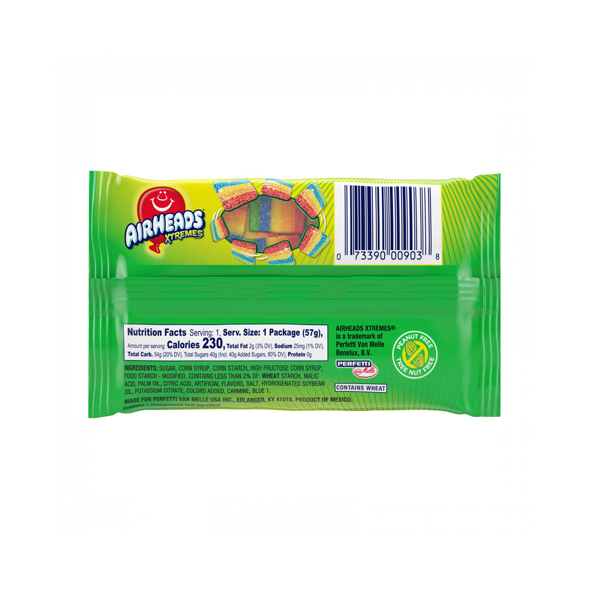 Airheads Xtremes Bites Rainbow Berry 2 oz