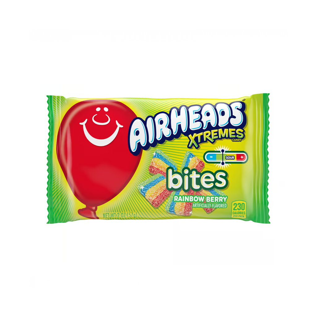 Airheads Xtremes Bites Rainbow Berry 2 oz