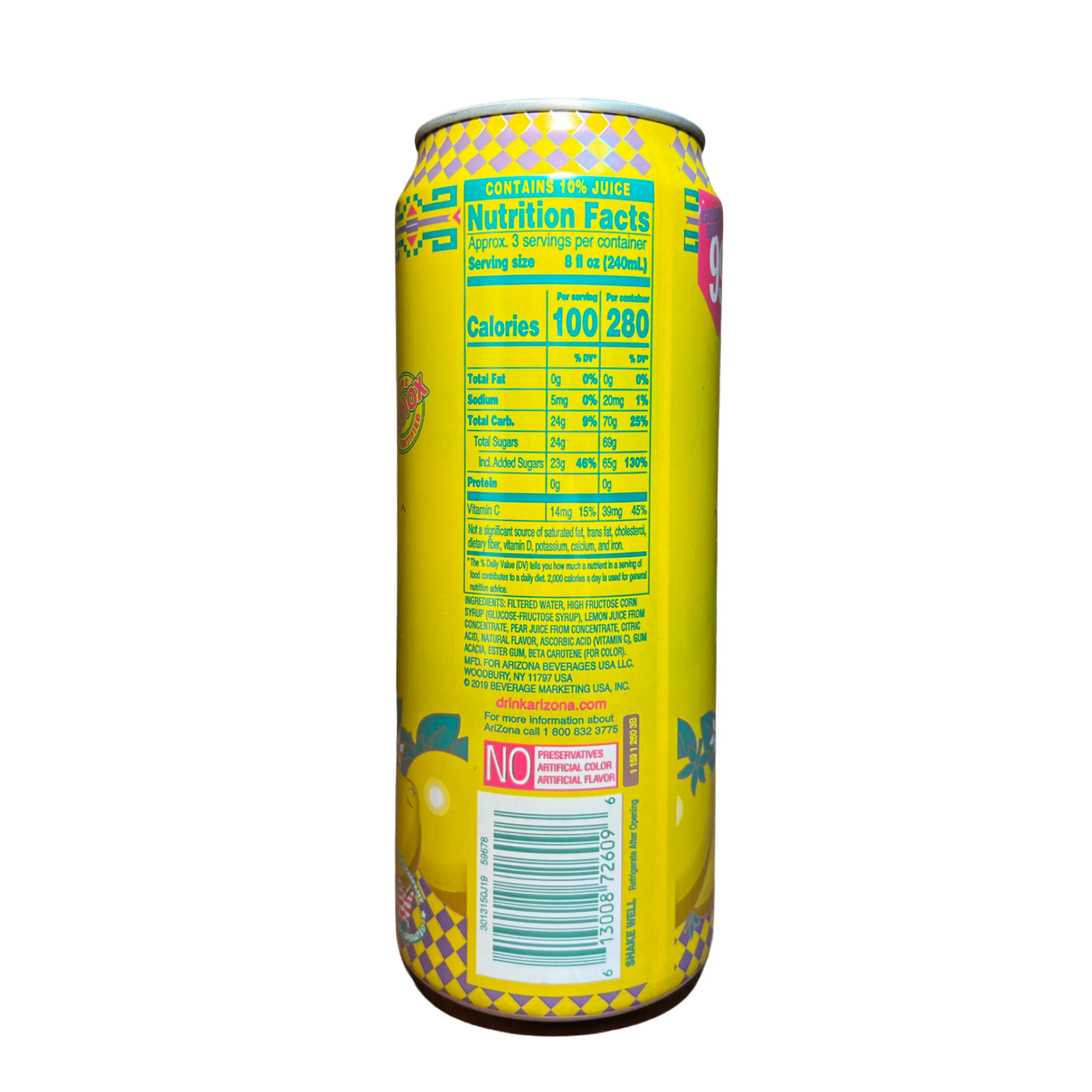 Arizona Lemonade 23 oz