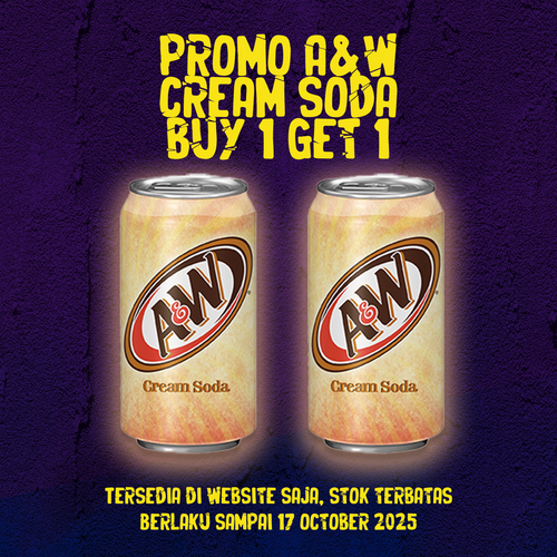 A&W Cream Soda 12 fl oz