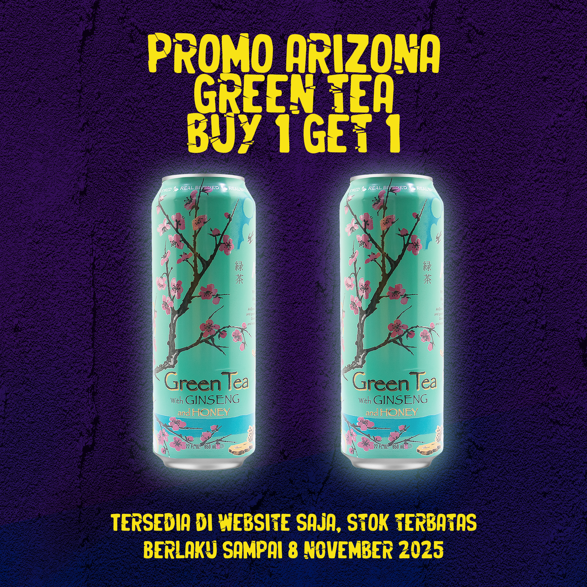 Arizona Green Tea with Ginseng and Honey 22 fl oz