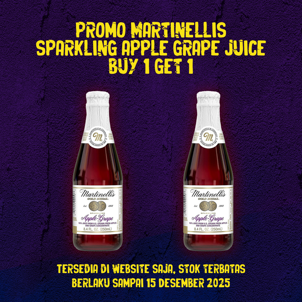 Martinelli's Sparkling Apple Grape Juice 8.4 fl oz
