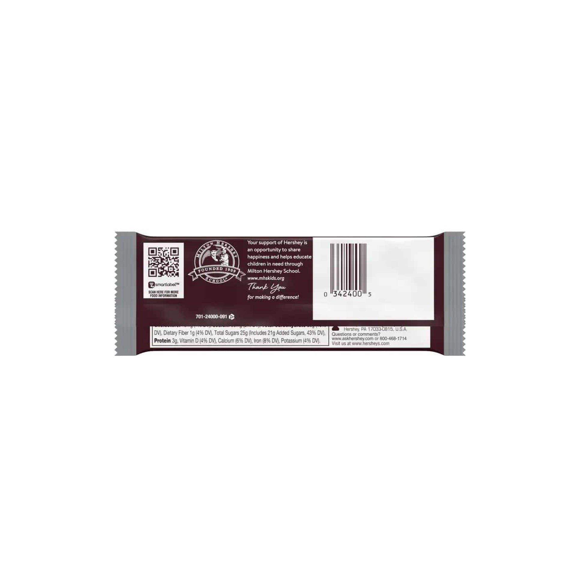 Hersheys Milk Chocolate 1.51 oz