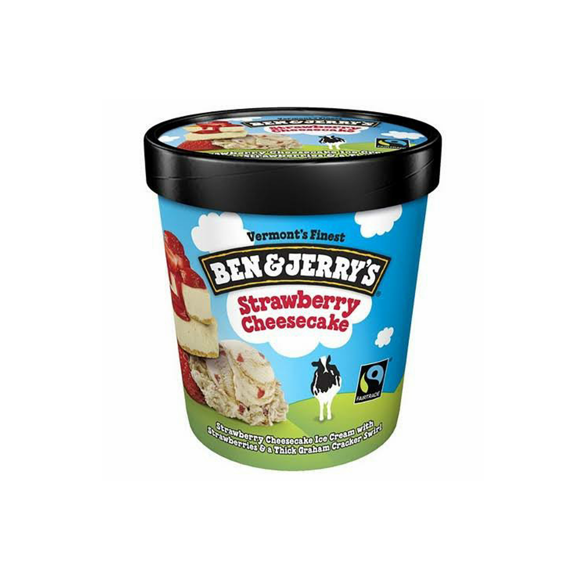 Ben & Jerry Strawberry Cheesecake 1 Pint / 473 ml