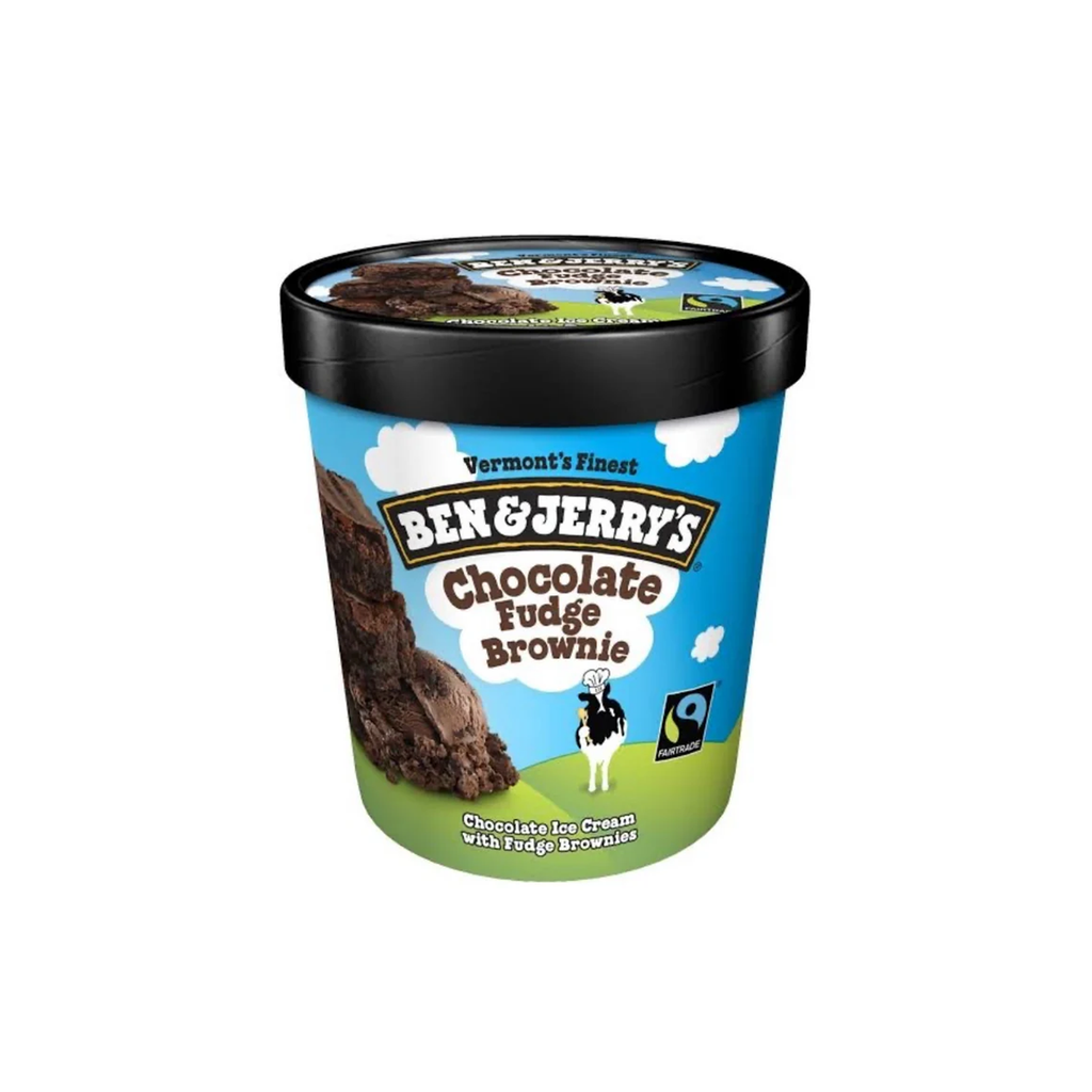 Ben & Jerry Chocolate Fudge Brownie 1 Pint / 473 ml