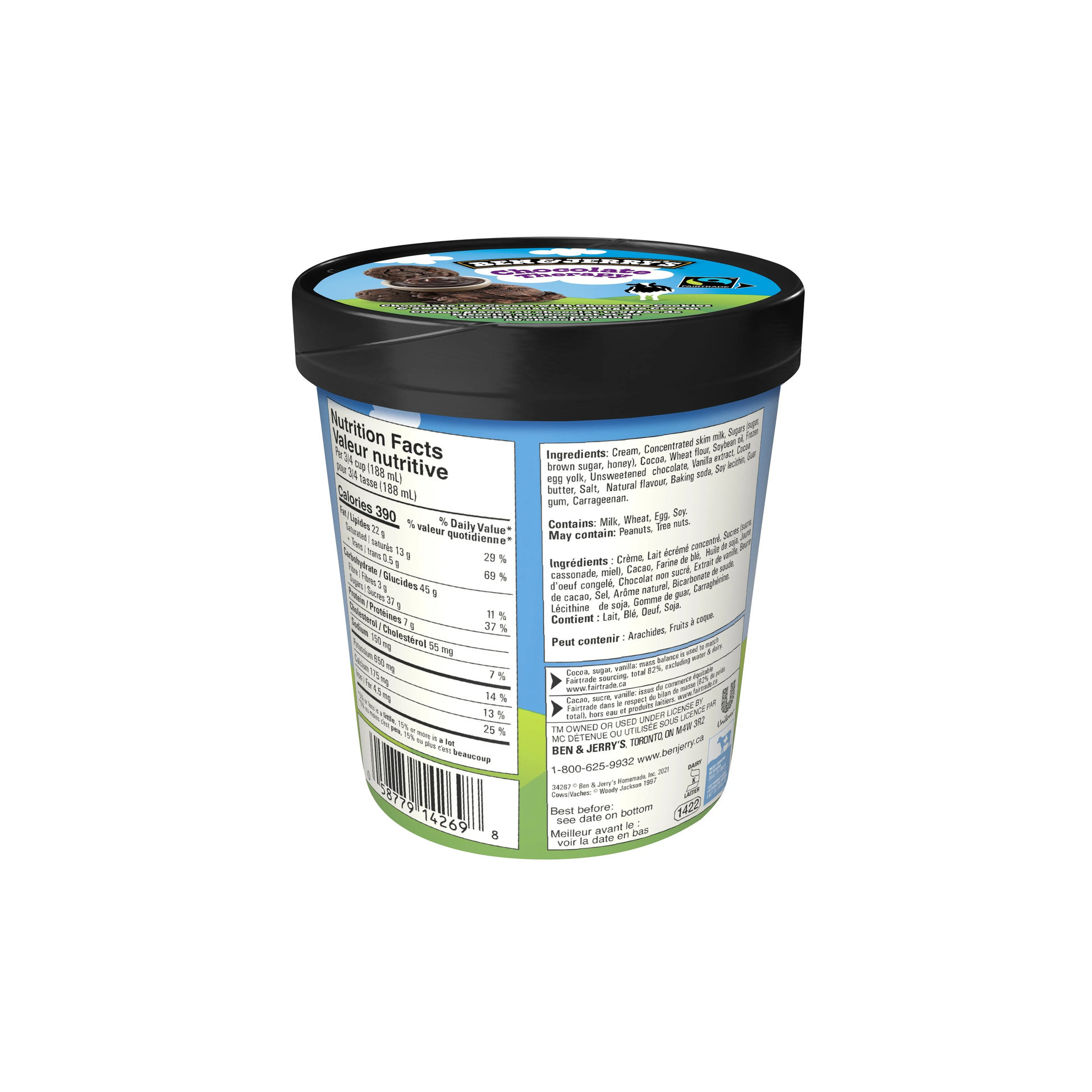 Ben & Jerry Chocolate Therapy 1 Pint / 473 ml