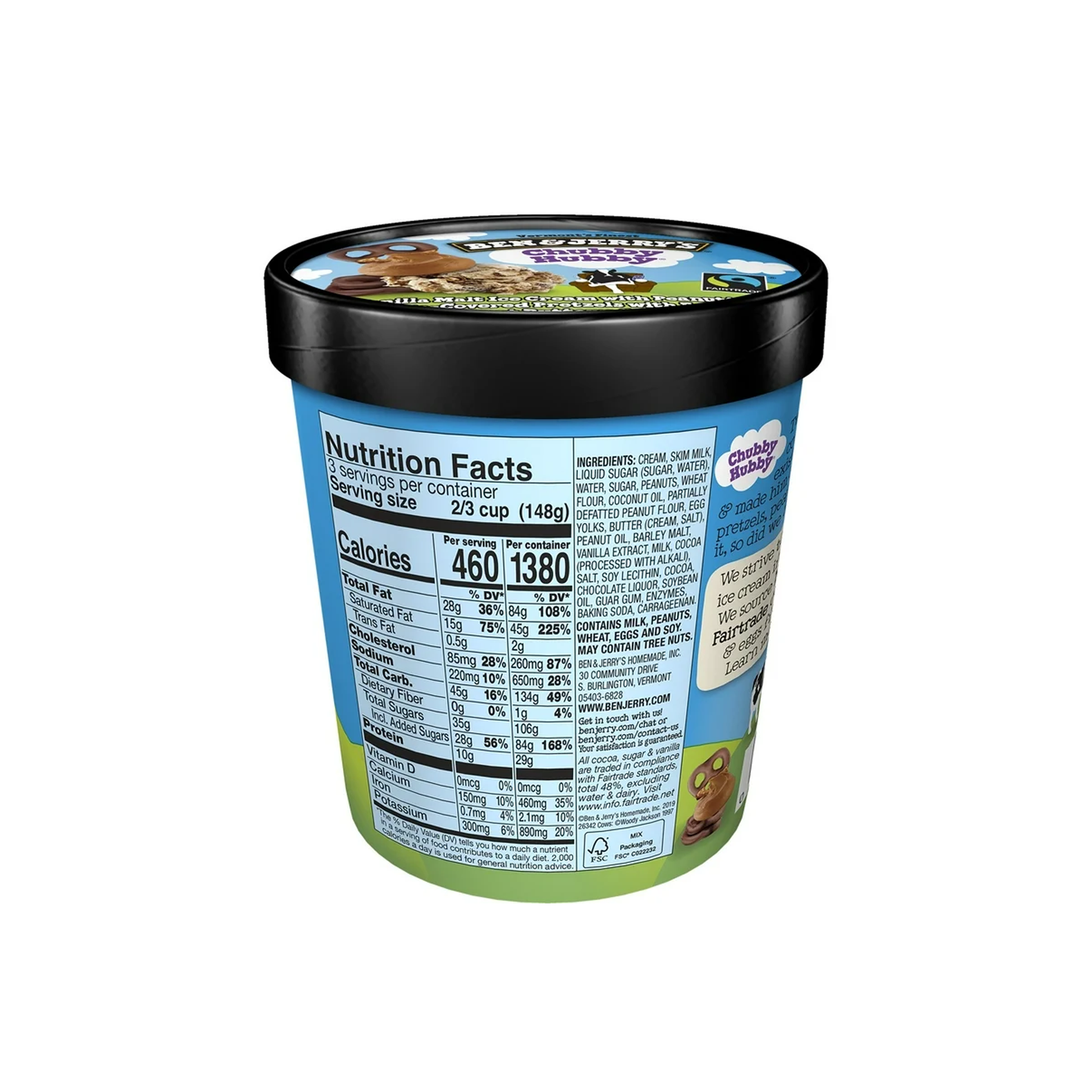 Ben & Jerry Chubby Hubby 1 Pint / 473 ml