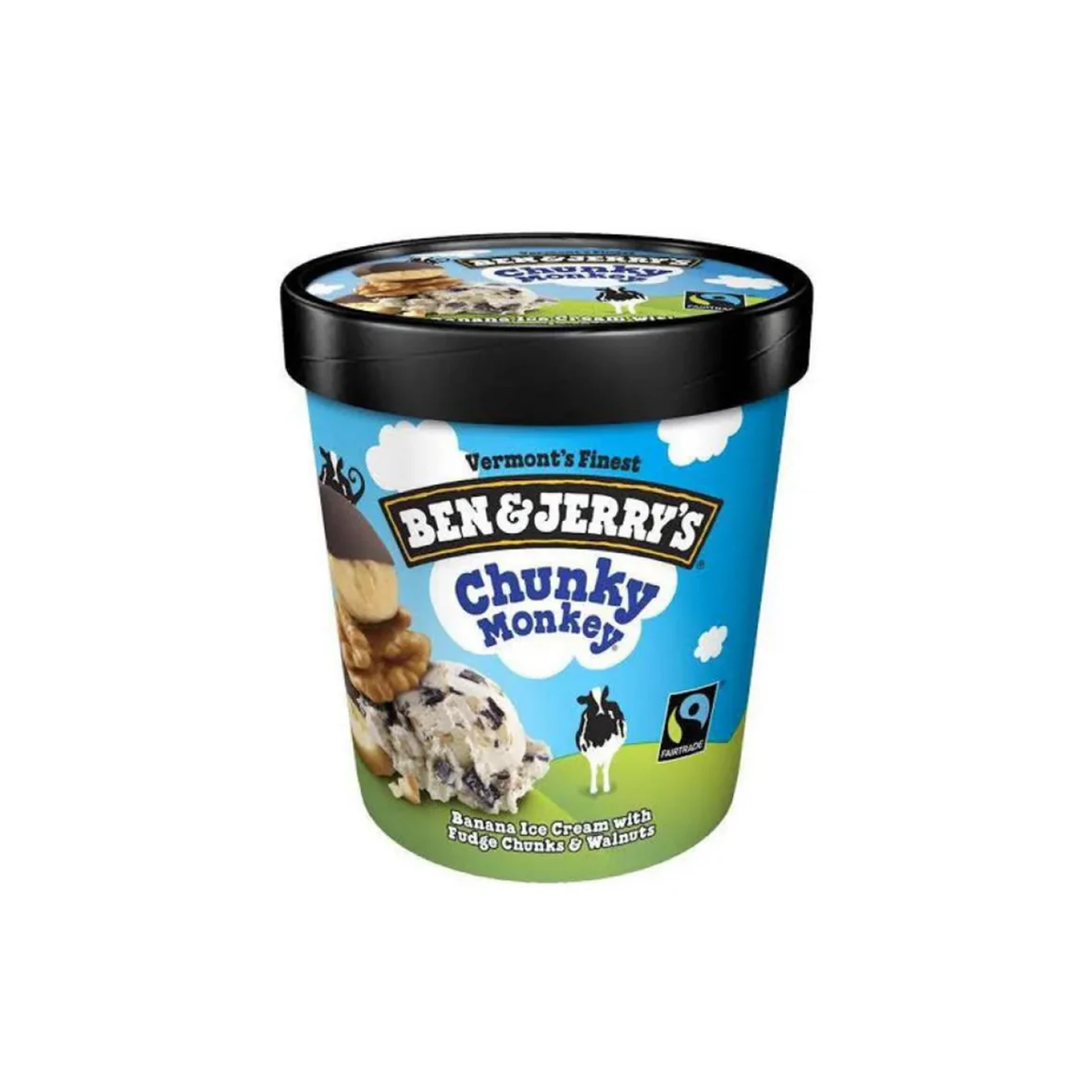 Ben & Jerry Chunky Monkey 1 Pint / 473 ml