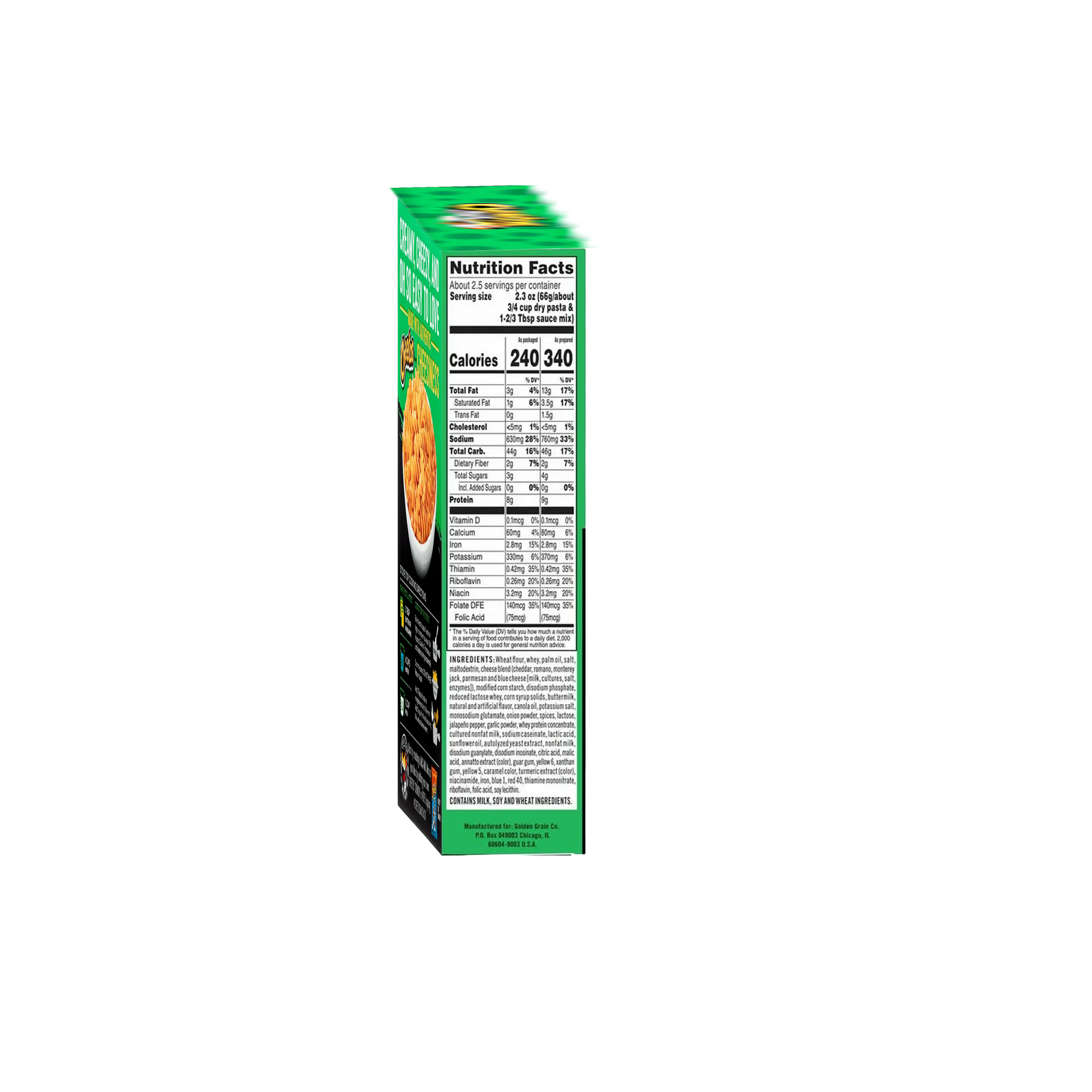 Cheetos Macaroni & Cheese Jalapeno Box 5.9 oz
