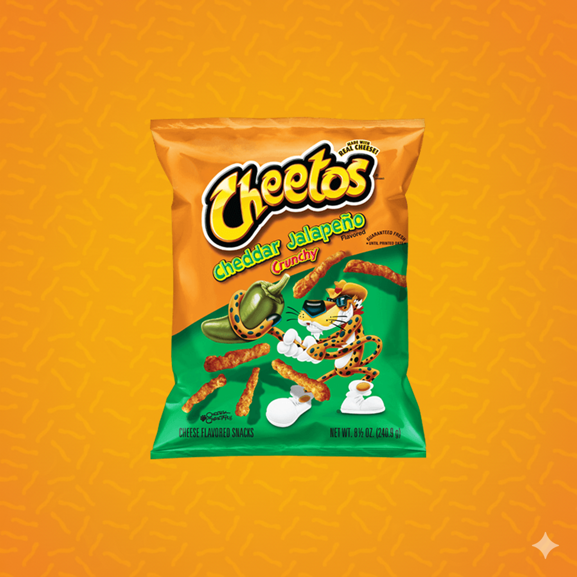 Cheetos Crunchy Jalapeno 8 oz (Wholesale)