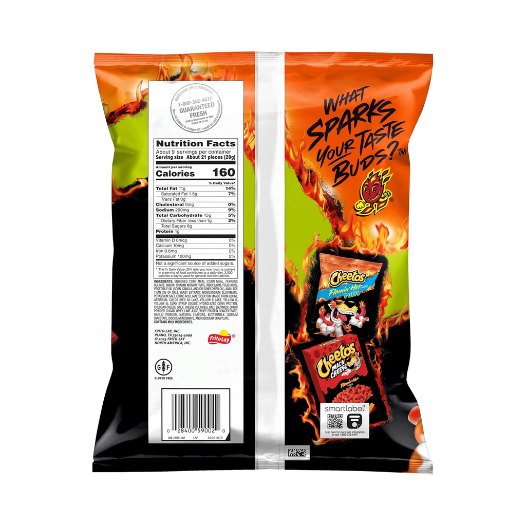 Cheetos Flamin Hot Limon 8 oz