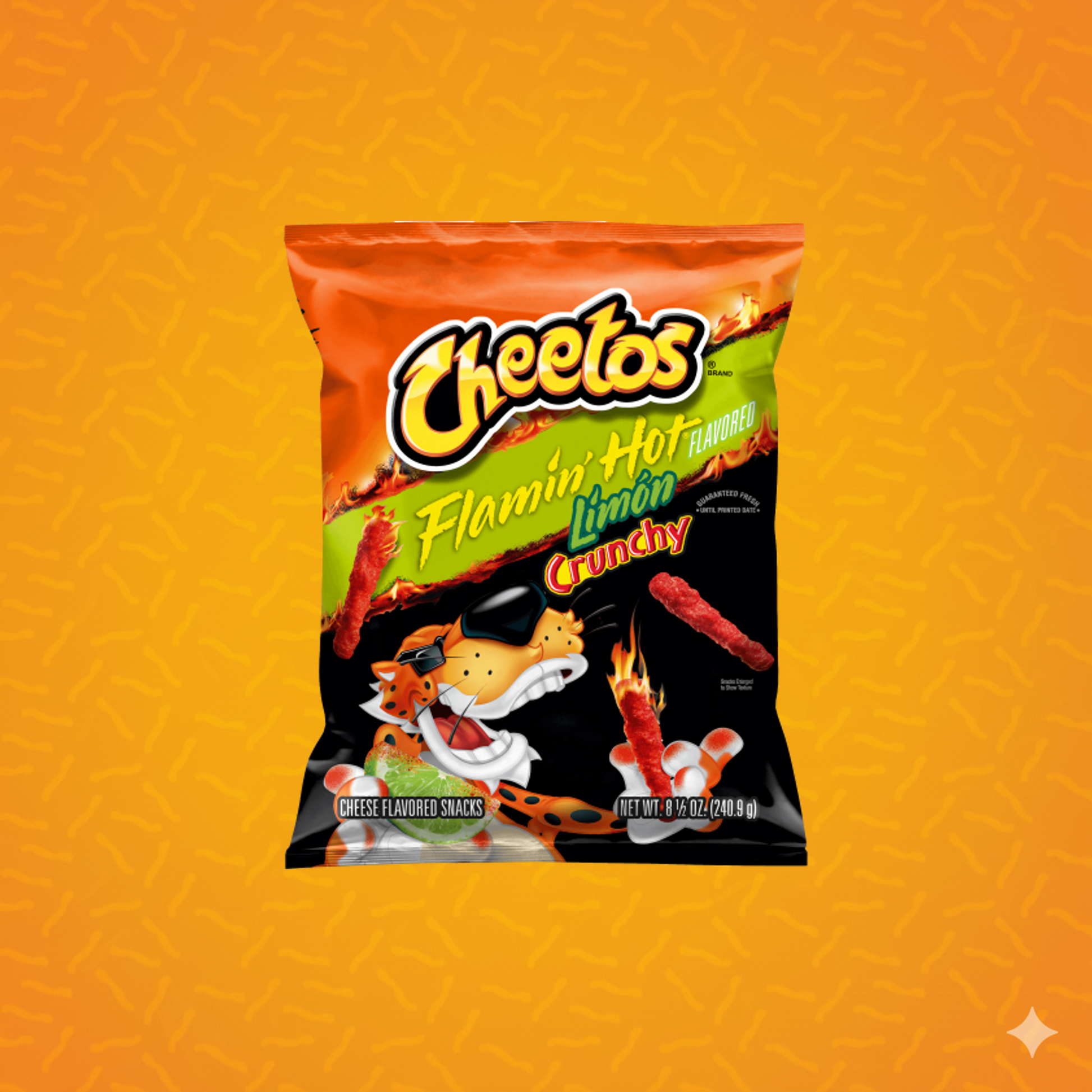 Cheetos Flamin Hot Limon 8 oz