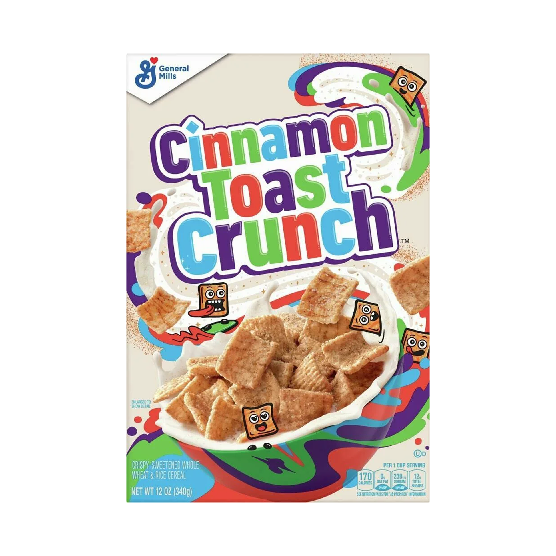 Cinnamon Toast Crunch Cereal 12 oz