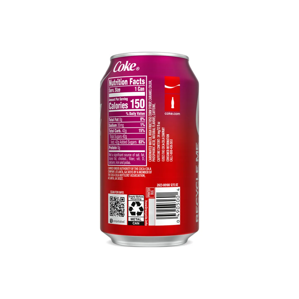 Coca Cola Cherry 12 fl oz
